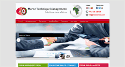 Desktop Screenshot of marocservices.com